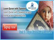 our academy provide Online Quran Education at your door step Skymax ac